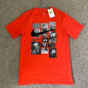 Nike Men’s Basketball Orange T-shirt